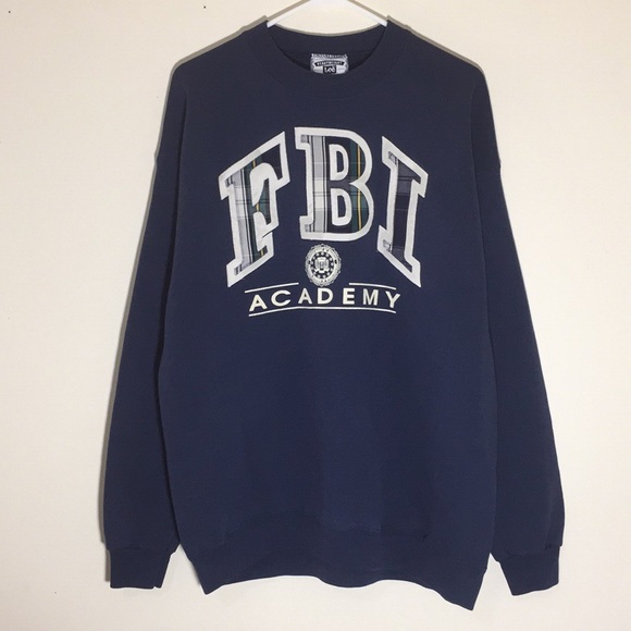 vintage fbi sweatshirt
